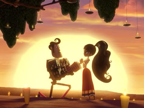 Manolo and Maria❤️ The Book of Life - Every man should take a few tips from Manolo Earth To Echo, Book Of Life Movie, Film Romance, The Book Of Life, Movies 2014, Diego Luna, Kids' Movies, Life Video, Popular Books