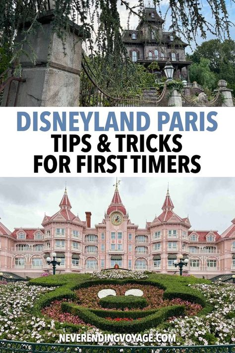 Discover our ultimate guide to make the most of your visit to Disneyland Paris. Packed full of tips and tricks for first-timers, including how to get there, where to stay, the best rides, how to skip the queues & more. #disney #disneyland #disneylandparis #disneyparistips #paris Disneyland Paris Birthday, Europe Travel Summer, Disneyland Paris Rides, Disneyland Paris Tips, Italy Cruise, Disneyland Travel, Weekend In London, Paris Tips, Portugal Trip