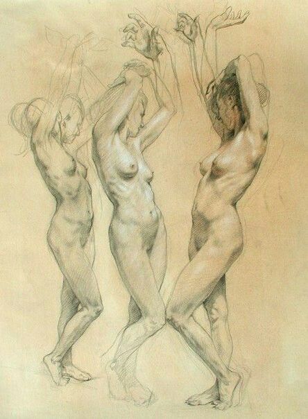 Robert Liberace, Arm Drawing, Human Figure Drawing, Drawing Studies, Three Graces, Figure Sketching, Amazing Drawings, Figure Drawing Reference, Anatomy Art