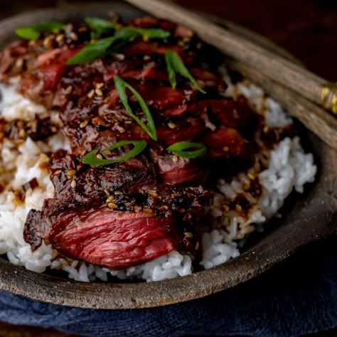 Grilled Elk Steak with Asian Marinade | Peak to Plate Fluffy Sourdough Bread, Asian Steak Marinade, Dutch Oven Sourdough Bread, Dutch Oven Sourdough, Elk Meat Recipes, Recipes For Venison, Elk Steak, Fishing Recipes, Wild Game Dinner