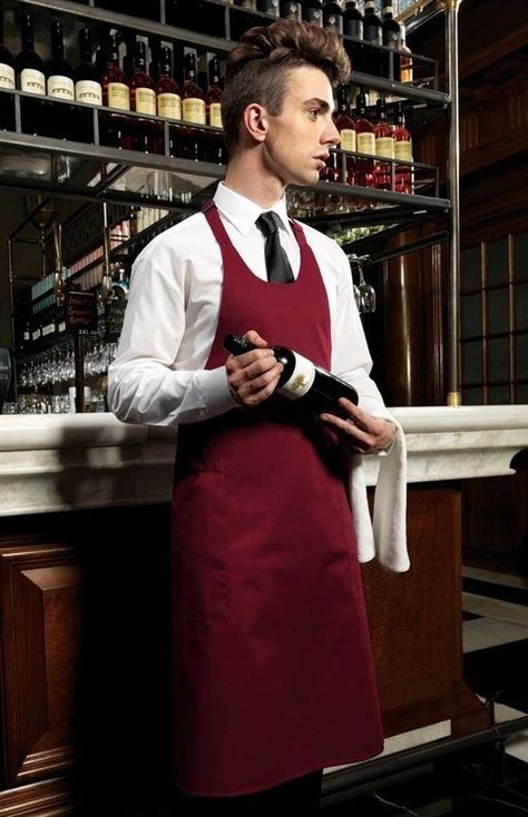 Bartender Uniform Ideas, Bartender Uniform, Waiter Outfit, Bartender Outfit, Restaurant Uniform, Waitress Uniform, Waiter Uniform, Uniformed Services, Restaurant Uniforms