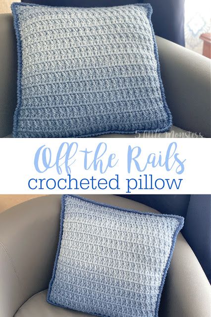 5 Little Monsters: Off the Rails Pillow