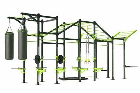 Parkour Equipment, Crossfit Garage Gym, Calisthenics Gym, Small Home Gyms, Backyard Gym, Portable Gym, Home Gym Garage, Mini Gym, Diy Gym