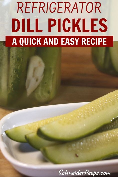 Indulge in the ultimate tangy delight with our mouthwatering Refrigerator Dill Pickle recipe! Enjoy crisp cucumbers, brimming with the perfect balance of refreshing dill, zesty garlic, and a touch of secret spices. This easy-to-follow recipe guarantees crunchy, homemade pickles that will elevate your snacking game to new heights. Prepare a batch today and savor the irresistible flavors of homemade goodness. Pin it now to capture the essence of pickle perfection! How To Make Refrigerator Pickles, Easy Pickles, Refrigerator Pickled Beets, Pickles Homemade Easy, Easy Dill Pickles, Homemade Crisps, Homemade Refrigerator Pickles, Refrigerator Dill Pickles, Pickles Homemade