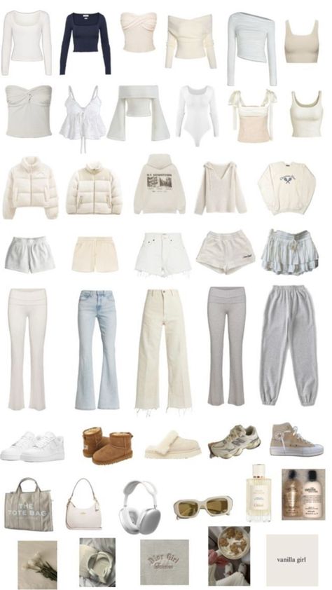 Clean Girl Outfit, Clean Girl Outfits, Vanilla Girl Aesthetic, Mode Zara, Clothes Board, Casual Preppy Outfits, Trendy Outfits For Teens, Everyday Fashion Outfits, Cute Lazy Day Outfits