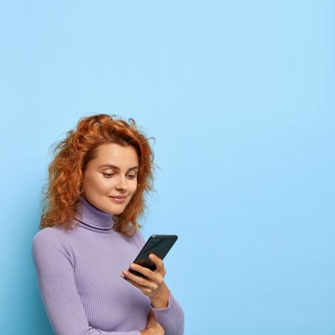 Checking Phone Pose, Woman Looking At Phone, Looking At Phone Reference, Ginger Woman, Oc Poses, Casual Poses, Reference Pose, Reference Board, Action Images