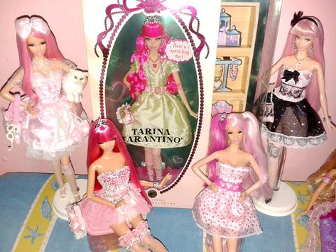 my new doll Barbie Tarina tarantino . Tarina Tarantino, Doll Barbie, Action Figures Collection, New Dolls, Cute Pink, Collectible Dolls, Barbie Dolls, Diaper Cake, Action Figures