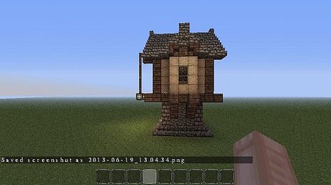 Small Steampunk Shack Minecraft Project Shack Minecraft, Minecraft Map, Minecraft Builds, Minecraft Projects, Big Ben, Minecraft, Map, Building, Travel