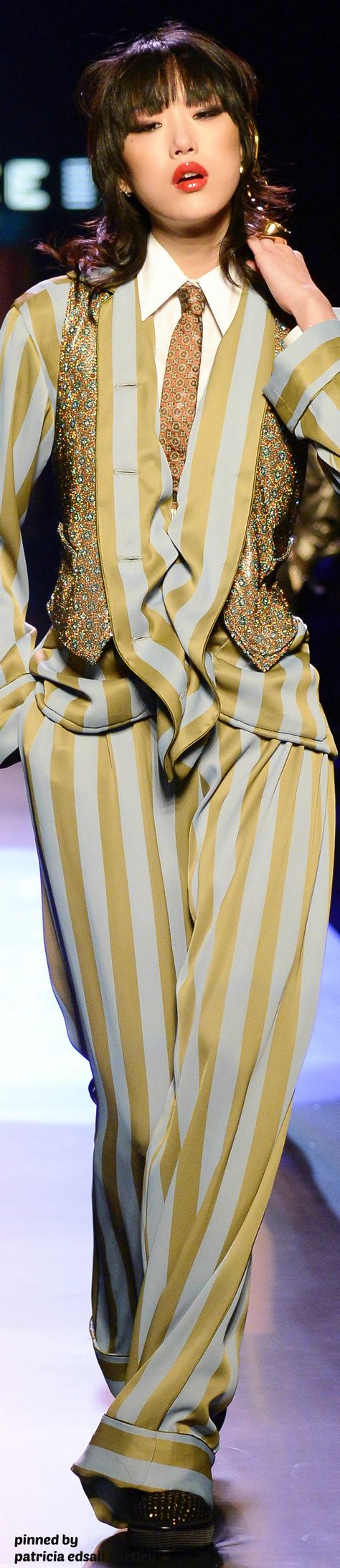 Crazy Fits, Mode Poses, Jean Paul Gaultier Haute Couture, 2016 Couture, Paul Gaultier Spring, Chique Outfit, Collection Couture, Pastel Hues, Mode Inspo