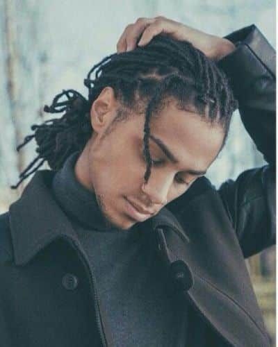 30 Two Strand Twist Men Hairstyles that Look Fresh | MenHairstylist.com Male Black Hairstyles, Mens Locs Hairstyles, Men Dread Styles, Twist Men, Dreadlocks Men, Long Dreads, Dreadlock Hairstyles For Men, Two Strand Twist, Dreadlock Styles