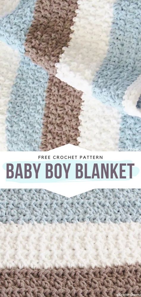 Squishy Baby Blankets Free Crochet Patterns - Free Crochet Patterns Free Crochet Patterns For Baby Blankets Boys, Crochet Patterns For Baby Boys, Crochet Baby Boy Blankets, Crochet Baby Boy Blanket Free Pattern, Crochet Boy Baby Blanket, Baby Boy Crochet Patterns, Baby Boy Afghan, Baby Boy Blanket Crochet