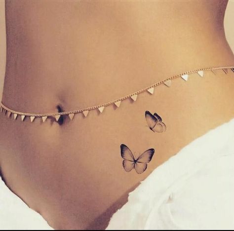 Colour Tattoo For Women, Waist Tattoos, Ear Tattoo Ideas, Gangsta Tattoos, Petite Tattoos, Chest Tattoos For Women, Weird Tattoos, Incredible Tattoos, Stylist Tattoos