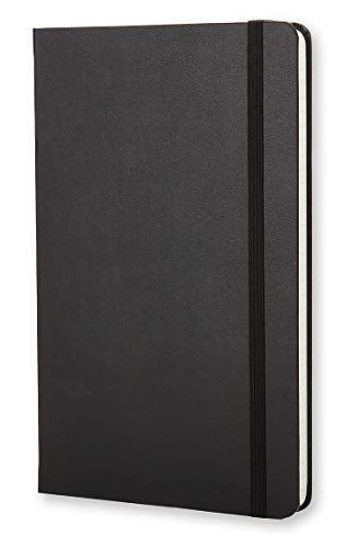 Moleskine Classic Ruled Paper Notebook, Hard Cover and Elastic Closure Journal, Black, Large 13 x 21 A5, 240 Pages: Moleskine: Amazon.co.uk: Office Products Moleskine Cover, Journal Black, Writing Journals, Bday List, Writing Projects, Daily Diary, Moleskine Notebook, Paper Notebook, Ruled Paper