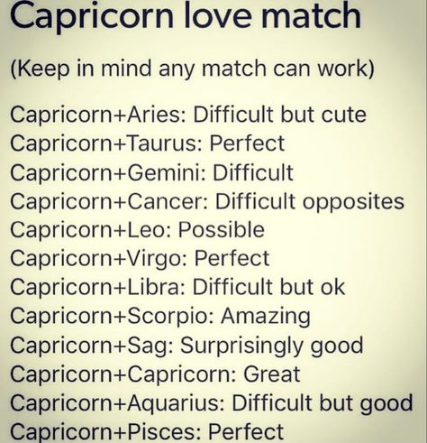 Capricorn Love Match, Capricorn Leo, Capricorn And Taurus, Capricorn Love, Jyotish Astrology, Capricorn Traits, Best Match, Capricorn Quotes, Capricorn And Virgo