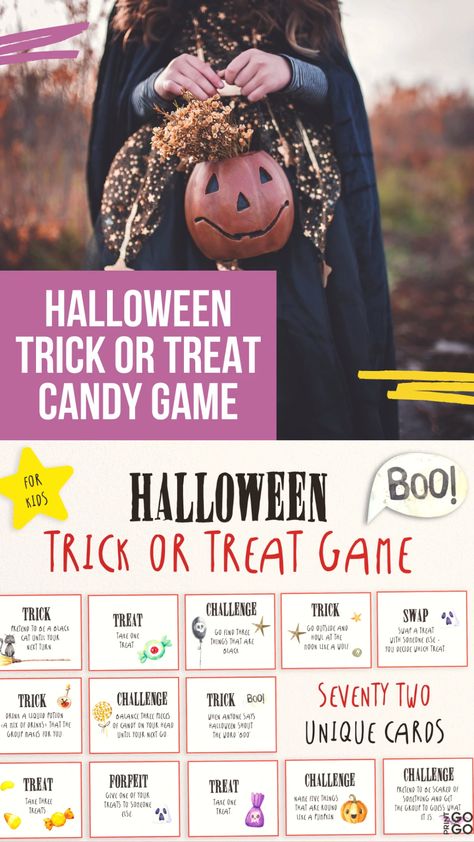 Halloween Party At Home, Trick Or Treat Games, Magic Tricks For Kids, Treasure Hunt For Kids, Spooky Games, Fun Halloween Games, Trick Or Treat Candy, Easy Magic Tricks, Candy Games