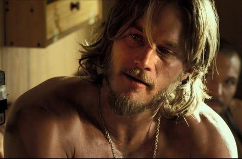 (2012) The Baytown Outlaws - Travis as 'McQueen Oodie' Travis Fimmel Baytown Outlaws, Travis Fimmel Vikings, Baytown Outlaws, Clue Board, Ragnar Lothbrok Vikings, The Northman, Alexander Ludwig, Kevin Feige, Healthy Man