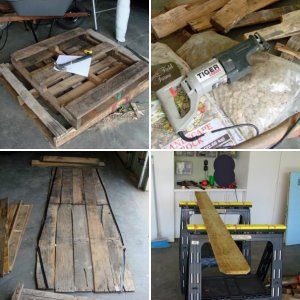 Tutorial: Pallet toe-pincher coffin Pallet Coffin, Coffin Coffee Tables, Wood Ideas, Halloween 2, Pallet Coffee Table, Barn Wood, Halloween Diy, Coffee Tables, Halloween Decorations