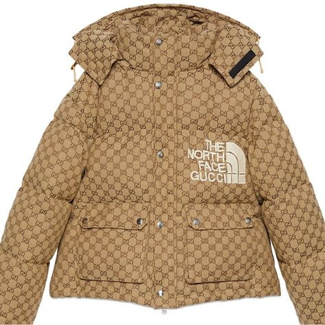 Gucci x The North Face Print Jacket New Jacket, Face Print, Print Jacket, My Brother, North Face, The North Face, Gucci, Italy, Brand New