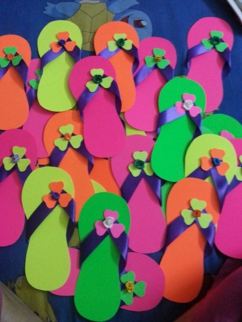 Designer housie tickets : Neon color flip flops Tickets Design, Holi Theme, Bingo Tickets, Kitty Party Themes, Tambola Game, Easter Party Games, Holi Party, Holiday Party Themes, Indoor Games For Kids