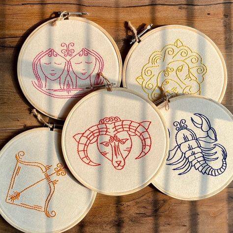 Craft your celestial personalities with our Zodiac Hoop DIY Kits and discover the blissful joy of embroidery. . . #auberginecreate #kitsthatcraftmemories #diyembroiderykits #zodiachoops #embroideryforteens #embroideryforbeginners Gen Z, Embroidery For Beginners, Diy Embroidery, Personalities, Diy Kits, Embroidery, On Instagram, Quick Saves, Instagram