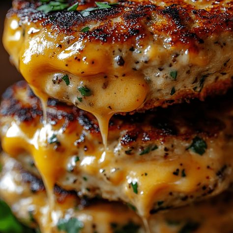 Cheddar Ranch Chicken Burgers Grilled Chicken Patties, Ranch Turkey Burger Recipes, Shredded Chicken Burgers, Chicken Spinach Burgers, White Cheddar And Spinach Chicken Burger, Smash Chicken Burger, Cheddar Ranch Chicken Burgers, Ground Chicken Patties Recipes, Ranch Turkey Burgers