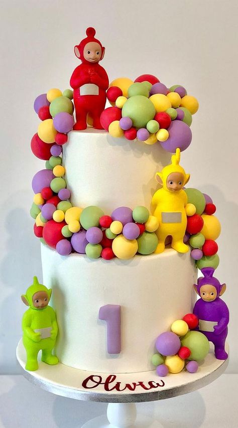 teletubbies 1st birthday Cake, simple teletubbies cake, teletubbies cake, girly teletubbies cake, teletubbies cake ideas, teletubbies birthday cake, cute birthday cake, children birthday cake Teletubbies 1st Birthday, Cute Teletubbies, Teletubbies Birthday, Teletubbies Cake, Birthday Cake Simple, Children Birthday Cake, Cake Children, Cute Birthday Cake