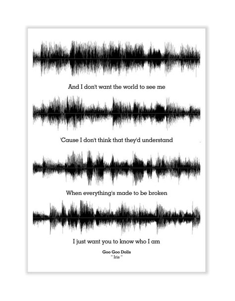 Goo Goo Dolls - Iris Gogo Dolls Iris Lyrics, Iris Lyrics Wallpaper, Iris By The Goo Goo Dolls Tattoo, Iris Goo Goo Dolls Poster, Iris Goo Goo Dolls Wallpaper, Iris Goo Goo Dolls Tattoo, Iris Tattoo Goo Goo Dolls, Iris Song Tattoo, Iris Goo Goo Dolls Aesthetic