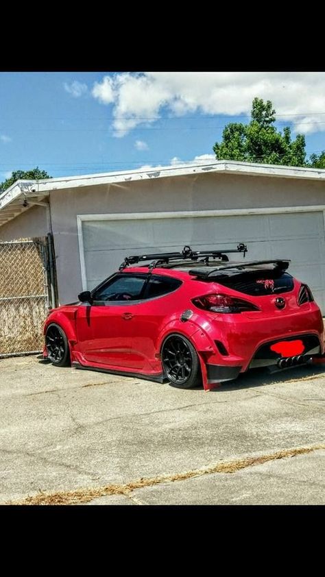 Modded Veloster, Veloster Custom, Car Ideas Aesthetic, Aesthetic Sports, Veloster Turbo, Aesthetic Cars, Slammed Cars, Mazda 3 Hatchback, Cars Ideas