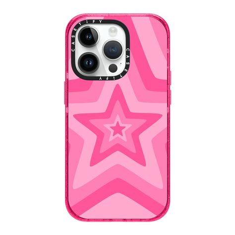 Casetify Cases Ideas, Casetify Cases, Preppy Phone Case, 3d Wallpaper Iphone, Star Phone Case, Kawaii Phone Case, Black Iphone Cases, Pink Cases, Pink Star