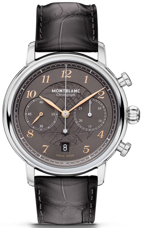 Montblanc Watch Star Legacy Chronograph 42mm Limited Edition Montblanc Watch, Mont Blanc Watches, Alligator Print, Watches Luxury, Limited Edition Watches, Latest Jewellery, Writing Instruments, O Clock, Bracelet Sizes