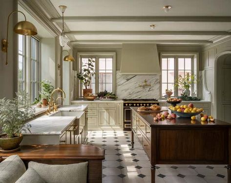 French Quarter Brooklyn by JESSICA HELGERSON INTERIOR DESIGN | 1stDibs Brooklyn House, Interior Design Per La Casa, Future Kitchen, Chic Interior, Design Del Prodotto, Beautiful Kitchen, Humble Abode, Dream Home Ideas, Kitchen Inspo