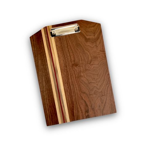 Love organization but hate the boring look of typical office supplies? JK Creative Woodworking's Wooden Clipboards are crafted from high quality wood, making them sturdy and durable for long-term use. Made in Iowa from only the finest hardwoods, these clipboards are the perfect balance of style and quality and are sure to add a touch of beauty to any workspace. You'll never want to use any other clipboard again! ***Photos are for reference. You may not receive one that looks exactly as the ones Wooden Clipboard, Clip Board, Forks And Spoons, Christmas Stuff, Photo On Wood, Clipboard, Made In America, Types Of Wood, In America