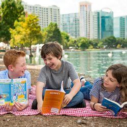 7 Outdoor Activities that Encourage Reading | PJ Library Outside Instagram Story, Summer Fun Ideas, 1000 Books Before Kindergarten, Reading Outside, Reading Corner Classroom, Care For Yourself, Kids Reading Books, Books Everyone Should Read, Daniel Boone