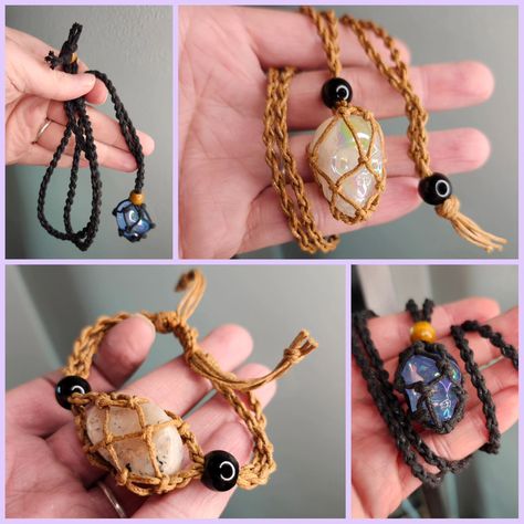 String cage bracelets and necklaces for your crystals. *crystals sold separately * Cage Necklace Diy, Crystal Cage Necklace, Crystal Cage, Cage Necklace, Caged Necklace, Bracelets And Necklaces, Necklace Diy, Diy Necklace, Necklaces