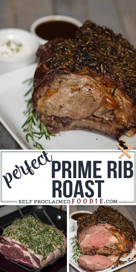 Fool Proof Prime Rib Roast Oven, Garlic Studded Rib Roast, Just Cook Well Recipes, Prime Rib For A Crowd, Instant Pot Prime Rib Roast Bone In, Bone In Beef Rib Roast, Prime Rib Roast Oven Bone In, Prime Rib Seasoning Rubs, Prime Rib Roast Oven 500 Degrees