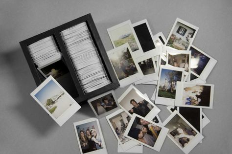 Instax Mini Ideas, Polaroid Diy, Photography Boxes, Polaroid Photo Album, Picture Storage, Instax Camera, Instax Photos, Cute Camera, Scrapbook Book