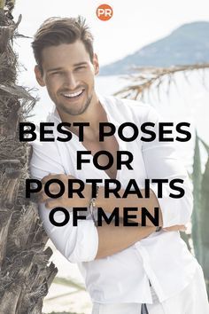 Smiling Poses For Men, Best Picture Poses For Men, Learn How To Pose, Men’s Portrait Outside, Camera Poses For Men, Profile Picture Poses Men, Poses For Man Photography, Male Potraits Idea Photography, Instagram Profile For Men