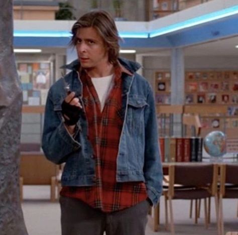 John Bender Costume, John Bender Outfit, Bender Breakfast Club, Bender The Breakfast Club, Judd Nelson Breakfast Club, 80s Fashion Mens, John Bender, Breakfast Club Movie, 80’s Men