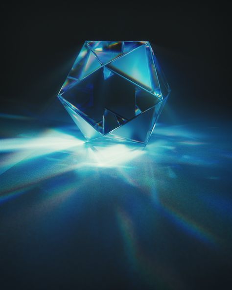 DISPERSION - CGI on Behance Diamond Lighting, Autodesk Maya, Visual Effects, Art Ideas, Digital Art, Quick Saves, Black, Art