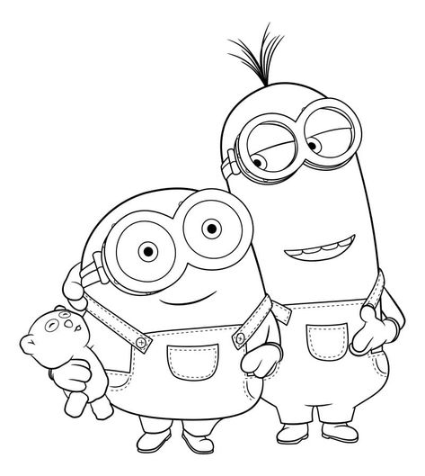 Despicable me Coloring Pages - 90 Free Coloring Pages Minion Tattoo, Gru Minions, Minion Coloring Pages, Cute Coloring Pages For Kids, Insect Coloring Pages, Minions Coloring Pages, Space Coloring Pages, Despicable Me 3, Free Printables For Kids