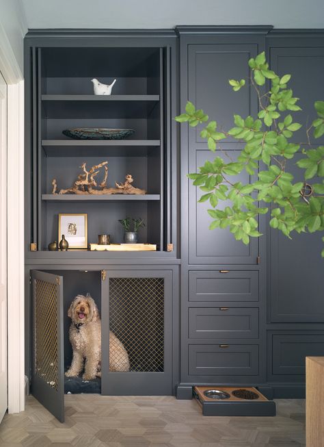 Built In Dog Bed, Construction Photography, Mudroom Design, Dog Rooms, Boot Room, Room Update, Laundry Mud Room, Modern Farmhouse Kitchens, Pet Stuff