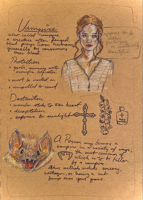 Vampire Anatomy Sketch, Vampire Anatomy Drawing, Vampire Journal, Vampire And Werewolf, Vampire Biology, Vampire Anatomy, Dracula Sketch, Vampire Sketch, Vampire Monster