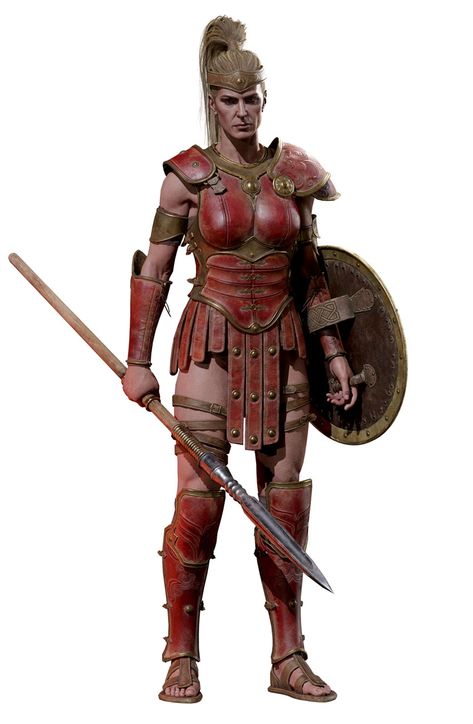 Female Hoplite, Greek Warrior Woman, Gladiator Female, Diablo Characters, Diablo 2 Resurrected, Diablo Ii, Roman Armor, Ancient Armor, Amazon Warrior