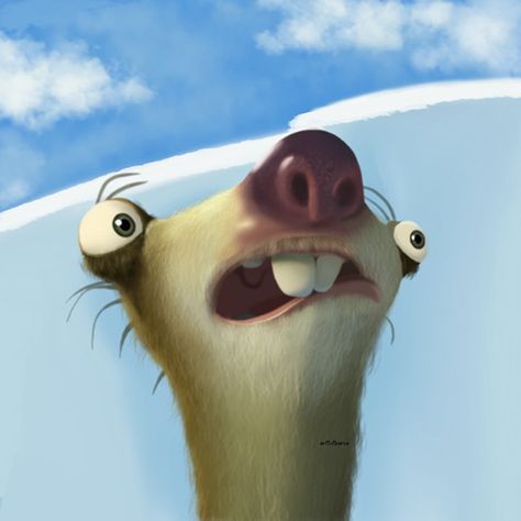 Ice age Sid on Behance Sid From Ice Age, Sid Ice Age, Ice Age 1, Ice Age Sid, Ice Age Continental Drift, Ice Age The Meltdown, Ice Age Collision Course, Sid The Sloth, Preppy House