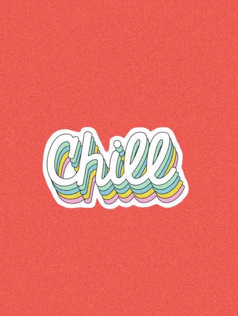 just chill Simple Affirmations, Lettering Painting, Just Chill, Aesthetic Words, Typography Letters, Some Words, Bedroom Storage, Aesthetic Iphone Wallpaper, Pretty Words