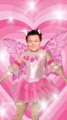 jyp kpop fairy meme Psy Funny Kpop, Funny Jyp Pictures, Silly Kpop Photos, Jypapi Wallpaper, Jyp Pictures, Jyp Cursed, Jyp Pfp, Jypapi Kawaii, Jyp Memes Funny