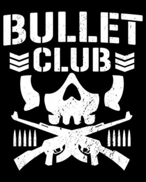 Bullet Club Wallpaper, Bullet Club Logo, Dish Room, New Japan Pro Wrestling, Wwe Logo, Le Catch, Club Wallpaper, Bullet Club, Wrestling Posters