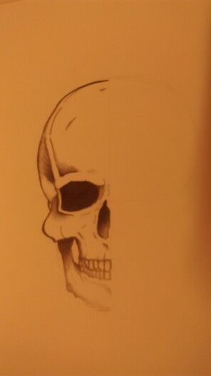 Just a half Half Skull Half Face Art, Half Skeleton Half Human Drawing, Half Skull Half Face Drawing, Half Skull Drawing, Half Skeleton Face, Half Face Drawing, Half Skull Face, Helmet Drawing, Half Skull