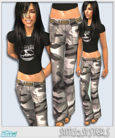 sims2sisters' S2S Collection No. 174424 TF - 2 Sims 4 Yk2 Clothes, Sims 4 Cc 2000s Clothes Male, Early 2000s Sims 4 Cc, Sims 2 2000s Cc, The Sims Resource Y2k, Sims 2 Grunge, 2000s Clothes Sims 4 Cc, Sims 4 Cc Thirteen, Thirteen Sims 4 Cc