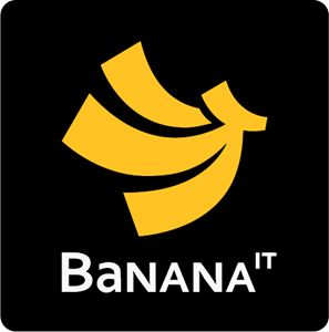 Banana Logo, Banana Paper, La Banana, Food House, It Logo, Podcast Logo, Good Logo, Banana Art, Graphic Drawing